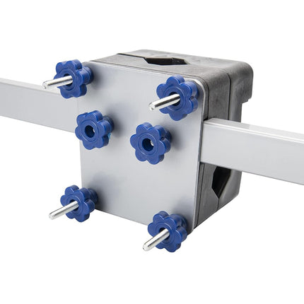 Kit de roues pour écran de protection CHAMPRO, argent (NBFW)