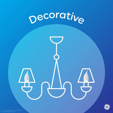 Focos LED GE Refresh, 60 vatios, luz diurna, decorativos, esmerilados, base pequeña (paquete de 8)