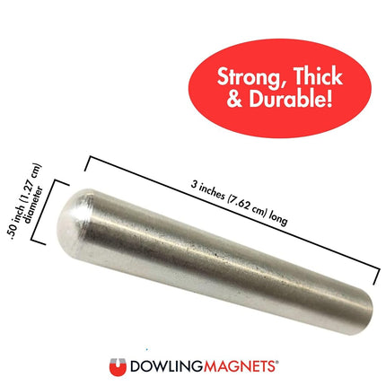 Dowling Magnets DO-731013 Science Magnets Alnico Cow Magnet