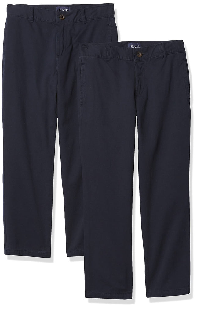 The Children's Place Boys' Chino Pants, Pack of Tw
