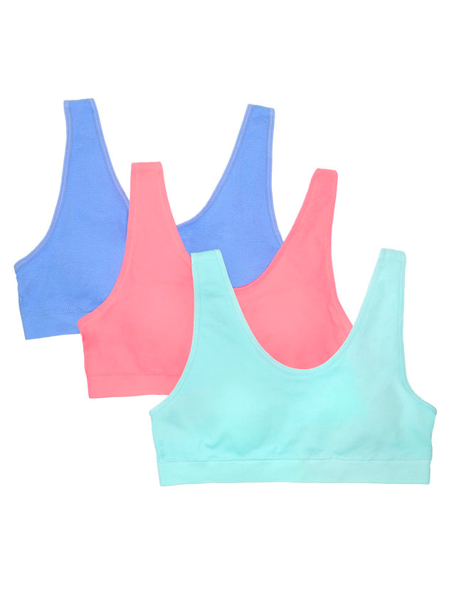 Fruit of the Loom Girls' Seamless Stretch Sports B