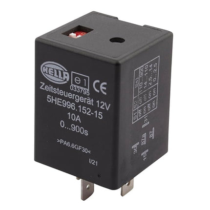HELLA 996152151 12 Volt 5 Pin 0-900s Delay On Time