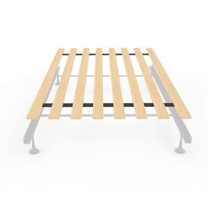 Greaton, 0.68-Inch Heavy Duty Vertical Mattress Support Wooden Bunkie Board/Slats, Twin XL, Beige