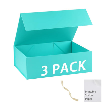 MUMUPACK Turquoise Gift Box,19x16x6 Large Gift Box