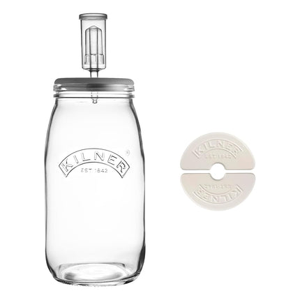 Kilner 3 Litre Fermentation Set Airtight Glass Jar