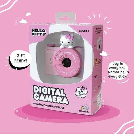 Hello Kitty Official Licensed Kids Digital Camera & Video Camcorder, Selfie Dual Lens, 16GB SD Card, Birthday Girls Ages 3+ (Model A) by kiimento
