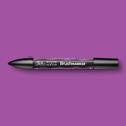 Winsor & Newton BrushMarker - Purple,Single