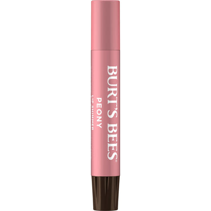 Burt's Bees 100% Natural Moisturizing Lip Shimmer, Peony - 4 Tubes