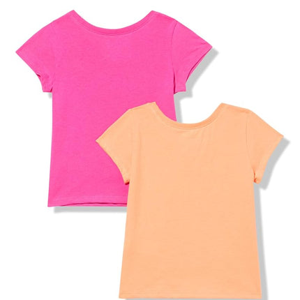 The Children's Place Girls' Butterfly Short Sleeve Graphic T-Shirts, Multipack, Be Kind/Frog Mushroom, 5T