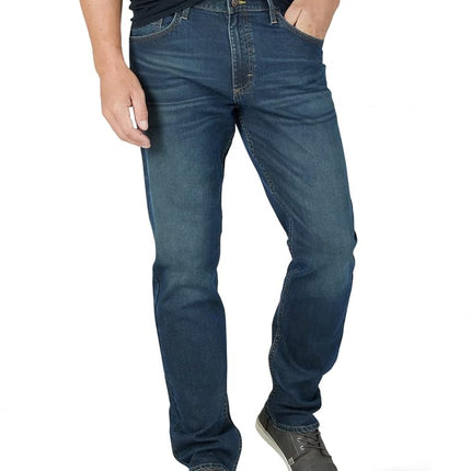 Wrangler Authentics Jeans Elásticos de Corte Atlético para Hombre, Henry, 38W x 30L