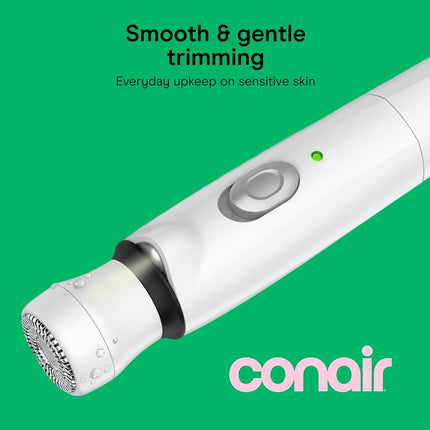 Conair GIRLBOMB All-in-One Face/Body Trimmer and Shaver Set for Women, Wet/Dry, Rechargeable