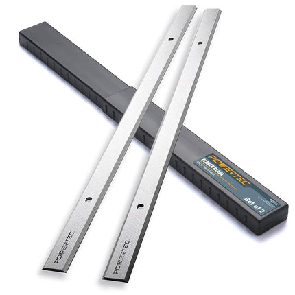 POWERTEC 13 Inch Planer Blades for Ryobi AP1300 Planer, Replacement for 6660664, 290202-000 Planer Knives, Set of 2 (12806V)