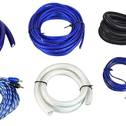 Rockville RWK01 0 Gauge Complete Car Amp Wiring In