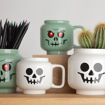 Room Copenhagen Lego Ceramic Mug, White Skeleton, Small