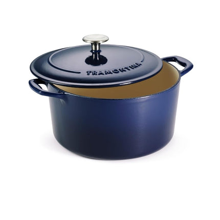 Tramontina Covered Round Dutch Oven Enameled Cast 
