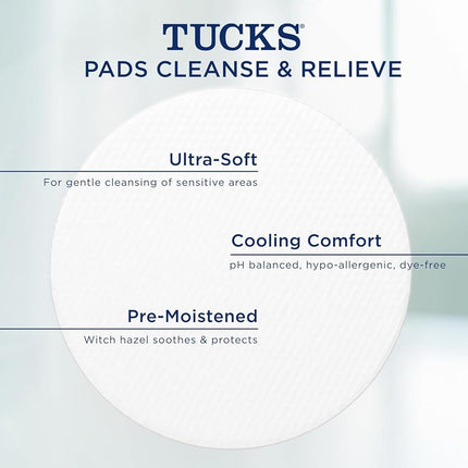 Tucks Blistex Multi-Care Relief Kit - Witch Hazel Pads, Cream & Witch Hazel, 40 Count (Pack of 1)
