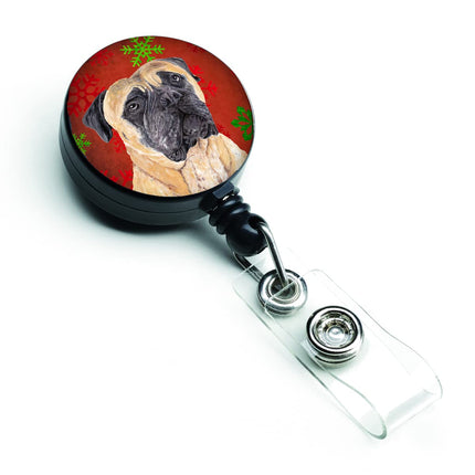 Caroline's Treasures Mastiff Red & Green Snowflake