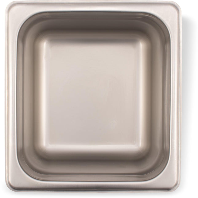 Carlisle FoodService Products Durapan Stainless Steel Steam Table Pan, Commercial Food Pan, Chafing Pan with Spoonable Corners for Catering, Buffets, Restaurants, 4 Inches Deep, Silver, (Pack of 6)