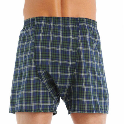 Fruit of the Loom Men's Ft-590-ast-xl boxer shorts, Assorted Tartan Plaids, XL UK