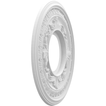 Ekena CMP10BA Ceiling Medallion, Primed White, 10 x 3 1/2 x 3/4-Inches