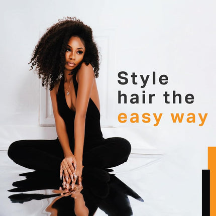 Ampro Shine-n-Jam Magic Fingers Gel for Braids - Provides Firm Hold with Non-Greasy Shine - Strengthens Hair with Silk Proteins - Works on Any Hair Texture to Create Multiple Styles - 454 g