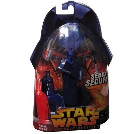 Star Wars E3 Revenge of the Sith Action Figure 23b Blue Royal Guard (Senate Security)
