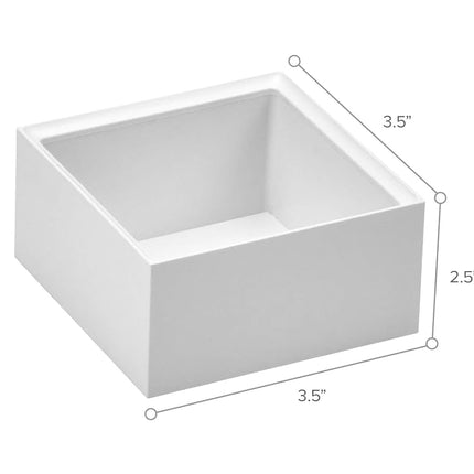 Bostitch Office Konnect Desk Organizer Accessory Tray, Stacks for Desktop Storage, White