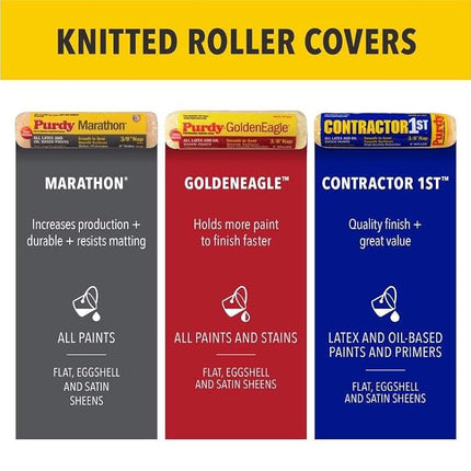 Purdy 140624012 Roller Sleeve, White, Pack of 2