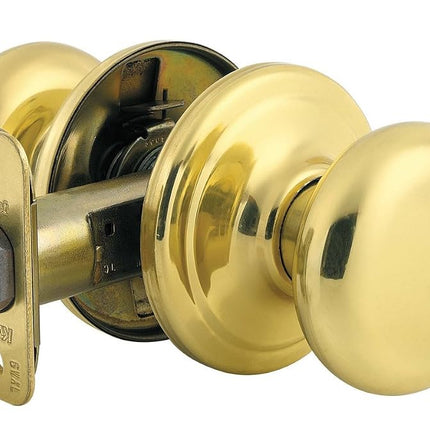 Kwikset 97200-787 Juno Passage Knob, Polished Bras