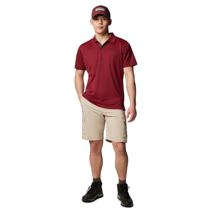 Columbia Men's Utilizer Short Sleeve Wicking Polo with Uv Protection