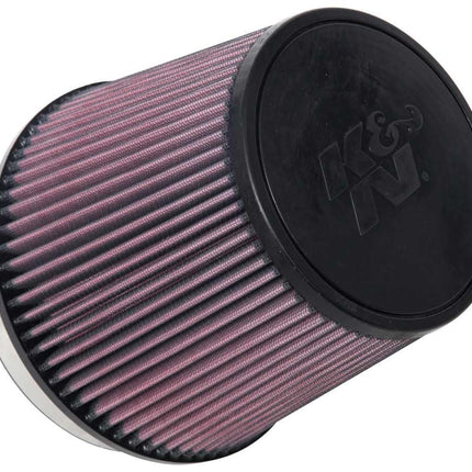 K&N Universal Clamp-On Air Filter: High Performance, Premium, Washable, Replacement Engine Filter: Flange Diameter: 6 In, Filter Height: 6.5 In, Flange Length: 1 In, Shape: Round Tapered, RU-1014