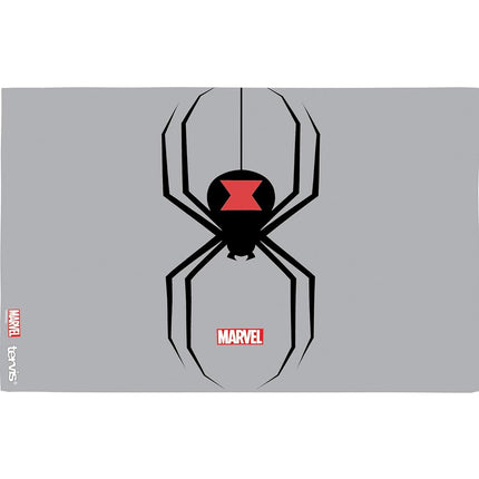 Tervis Marvel - Black Widow Made in USA Double Walled Insulated Tumbler Travel Cup Keeps Drinks Cold & Hot, 16oz, Clear