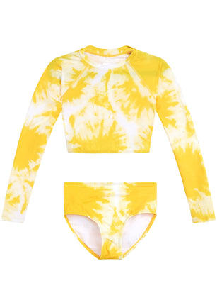 Kanu Surf Girls Long Sleeve Rashguard UPF 50 Two P