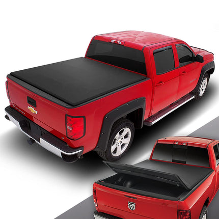 DNA Motoring TTC-RU-018 Truck Bed Soft Vinyl Roll-