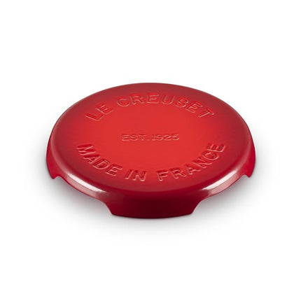 Trépied en fonte émaillée Signature Le Creuset, 22 cm, Cerise
