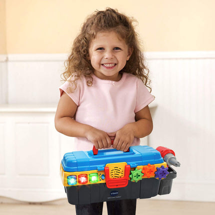 Caja de herramientas de taladro y aprendizaje VTech