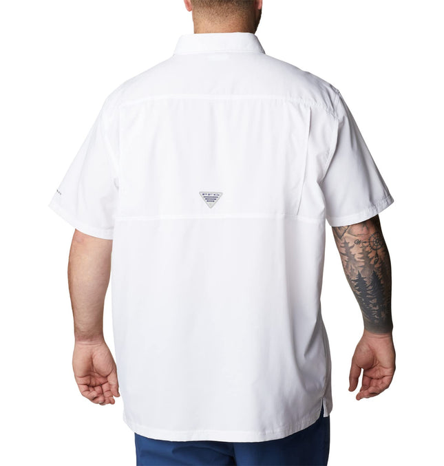 Columbia Men's Slack Tide Camp Shirt, White, 5X