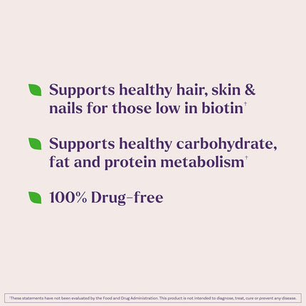 Natrol Biotin Maximum Strength Tablets, 10,000mcg , 100 Count