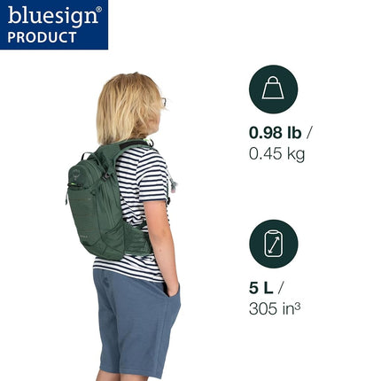 Osprey Raven Jr Girl's Mountain Biking Backpack with Hydraulics Reservoir, Deep Fig, Deep Fig, One Size, Mountain Biking Backpack With Hydraulics Reservoir