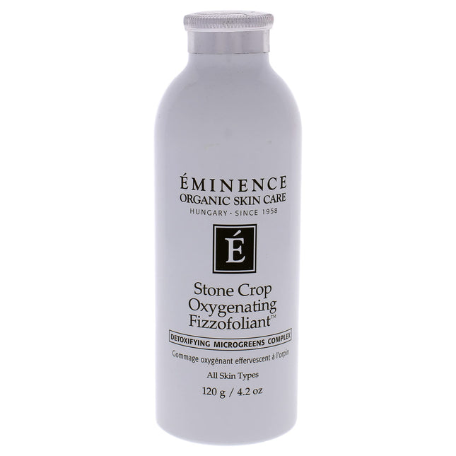 Eminence Stone Crop Oxygenating Fizzofoliant For Unisex 4.2 oz Exfoliator