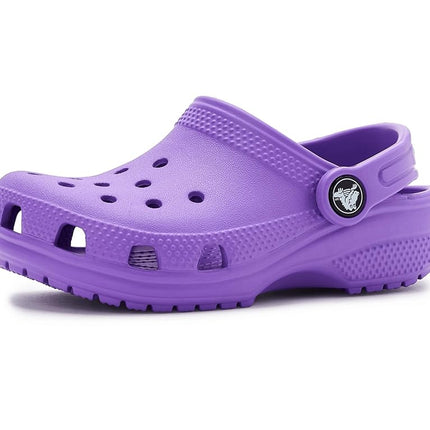 Crocs Unisex Kids, Classic Clog T, Purple, 4 UK Ch