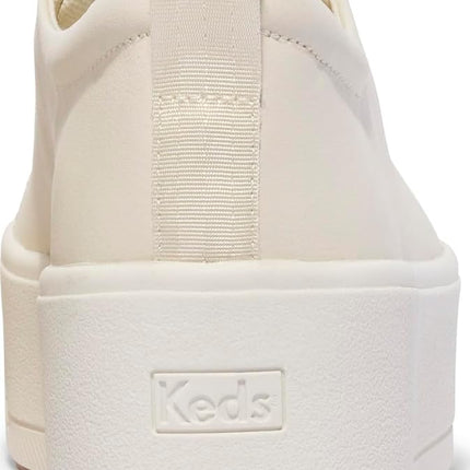 Keds Women's Skyler Leather Sneaker, Off White, 7.5 M US
