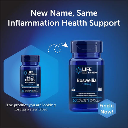 Life Extension 5-LOX Inhibitor w/ Apres Flex 100 Mg 60 veggie caps