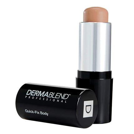 Dermablend Professional Quick-Fix Body - Full Coverage Foundation Makeup Stick - Covers Tattoos, Birthmarks, Blemishes - Dermatologist-Created, Fragrance-Free, Allergy-Tested - 35W Tawny - 12g