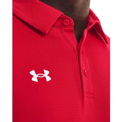 Under Armour - Mens Tech Team Polo, Color Red (600), Size: Medium