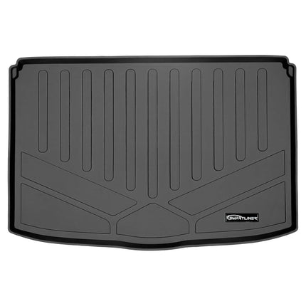 Tapis de coffre sur mesure MAXLINER derrière la 2e rangée, noir, pour Kia Soul 2020