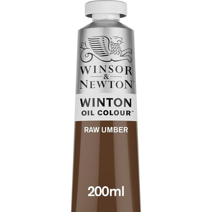 Winsor & Newton Winton 200ml Oil Colour - Raw Umbe
