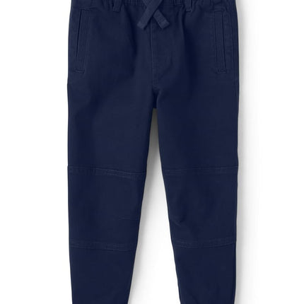 Gymboree Boys' and Toddler Fleece Jogger Sweatpants, Navy, 18-24 Months