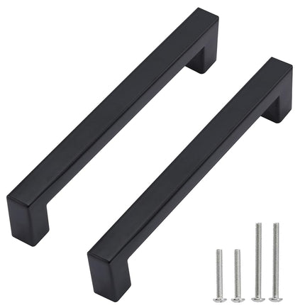 Redunest Cabinet Pulls Matte Black Cabinet Handles