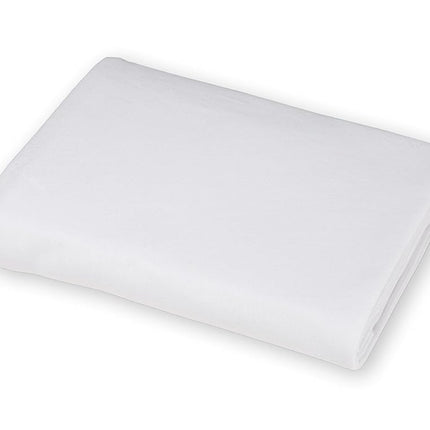 American Baby Company 100% Cotton Jersey Knit Fitted Crib Sheet for Standard Crib and Toddler Mattresses, White, for Boys and Girls